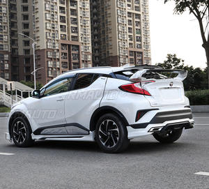 Alerón Trasero para Coche CHR, Estilo Negro Brillante, Alerón para Maletero, Alerón de Techo, Kit de Carrocería para CHR 2017-2020, Accesorios para Coche - Product Image 4