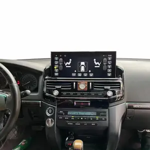 Reproductor de DVD para coche Android de 12,3 pulgadas para Land Cruiser LC200 LC300 2008-2015 con navegación GPS para coche reproductor de vídeo Multimedia estéreo Auto