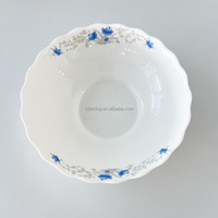 Ensemble de vaisselle en verre opale de haute qualité, 7 pièces, facile à nettoyer, ensemble de bols en verre opale, 7 pièces, design personnalisé