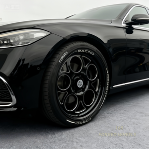 Rines Personalizados de Aleación de Aluminio Forjado 168, 4x108 4x135 4x139.7 4x130, 16-24 Pulgadas para BMW E36 E39 F10 Audi Sadair's Spear <span class=keywords><strong>Gemera</strong></span> - Product Image 5