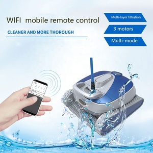 เครื่องดูดฝุ่นสระว่ายน้ำแบบใช้มือพร้อมด้ามจับยืดหดได้และตาข่ายกรอง - Product Image 3