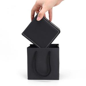 Boîte à bijoux en cuir PU mat de haute qualité, boîte à montres ronde exquise, support pour logo personnalisé, étui à montres en gros - Product Image 4