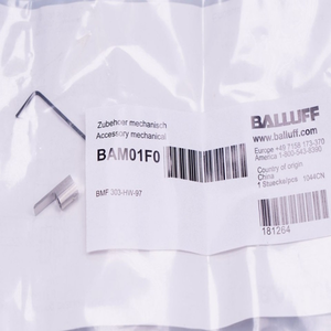 Support pour capteurs magnétiques Plc Bam01f0 <span class=keywords><strong>Bmf</strong></span> 303-hw-97, emballage d'origine pour produit sous garantie - Product Image 1
