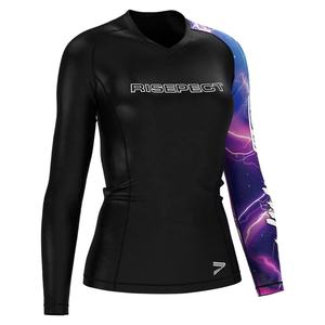 RISE SPORTSWEAR Vente en gros de maillots de compression de haute qualité pour femmes, filles, BJJ, MMA, Jiu-Jitsu - Product Image 2