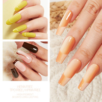 Vernis à ongles semi-permanent UV LED OEM TPO HEMA HPMA Free 3000 couleurs, gel pour ongles, à retirer par trempage