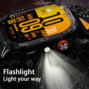 Reloj Inteligente EDS K70A con Pantalla AMOLED HD de 2.13'', 20 Modos Deportivos, Linterna LED, Monitor de Frecuencia Cardíaca y SpO2, Resistente al Agua IP68, Batería de 480mAh - Product Image 2