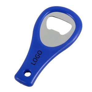 Vente flash - Ouvre-bouteille en forme de raquette de tennis - Porte-clés - Logo personnalisé possible - Product Image 1