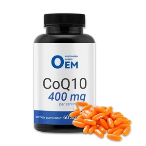 OEM Bulk MHML Gelatinevrije CoQ10 Co-enzym Softgel <span class=keywords><strong>Capsules</strong></span> Verbeteren de Immuniteit Volwassenen Niet Zwangere Vrouwen - Product Image 1