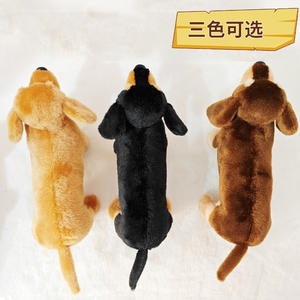 Mascota <span class=keywords><strong>salchicha</strong></span> perro Dachshund peluche Animal <span class=keywords><strong>cachorro</strong></span> simulación perro peluche juguete - Product Image 4