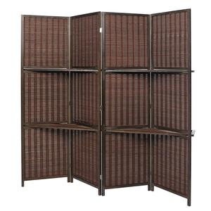 Paravent <span class=keywords><strong>en</strong></span> <span class=keywords><strong>bois</strong></span> pliable et mobile de style Art Déco <span class=keywords><strong>pour</strong></span> <span class=keywords><strong>salon</strong></span>, bar à café, espace de bureau, tissage simple - Product Image 1