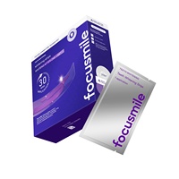 Personnalisez 28 bandes blanchissantes pour les dents au goût menthe, marque privée, bandes blanchissantes pour les dents