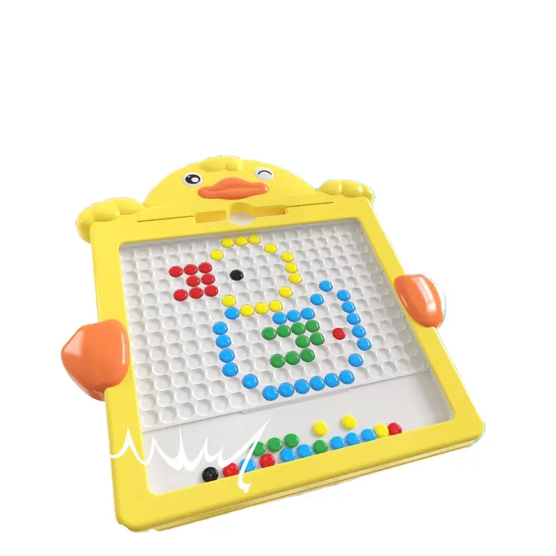 Planche à dessin création signification couleur puzzle magnétique damier éducatif enfants jouets focus sur la formation