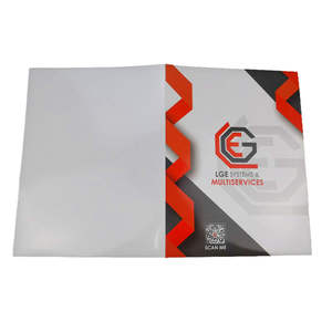 Custom Printing High Quality A4 <strong>File</strong> Pockets <strong>Paper</strong> Presentation <strong>Folder</strong> With Business Card Slot For Business - Product Image 2