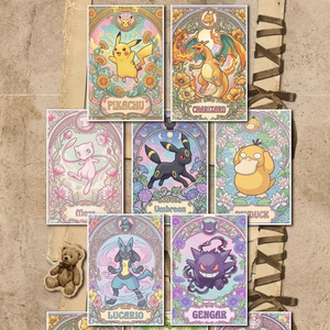 Boîte de 100 pièces de produits Pokémon <span class=keywords><strong>Anime</strong></span> : Plaque d'art en acrylique, Boîte mystère, Impressions d'art Giclée, Coussin en peluche, Couverture, Jeu de table, Cadeau, Vente en gros - Product Image 3