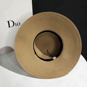 Summer Custom <b>Straw</b> Bucket <b>Hats</b> Outing Wide Brim Seaside Beach Sunscreen Uv Sun Production <b>Straw</b> <b>Hat</b> Women - Product Image 6