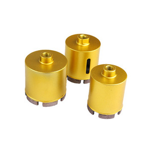 <span class=keywords><strong>Foret</strong></span> <span class=keywords><strong>à</strong></span> double cannelure en acier rapide M14 35MM <span class=keywords><strong>avec</strong></span> <span class=keywords><strong>tête</strong></span> <span class=keywords><strong>segment</strong></span>ée <span class=keywords><strong>diamant</strong></span>ée pour le perçage du marbre, du granit et de la pierre - Product Image 1