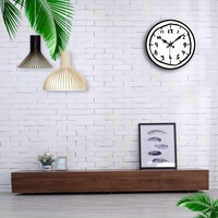 Jam Dinding Minimalis Modern Elegan dengan Desain Angka Artistik, Jam Dinding Dekoratif Tanpa Suara dan Tanpa Bunyi Tik-tok untuk Ruang Tamu, Rumah, atau Kantor