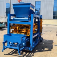 Machine à fabriquer des briques hydraulique automatique QT4-25 pour blocs creux