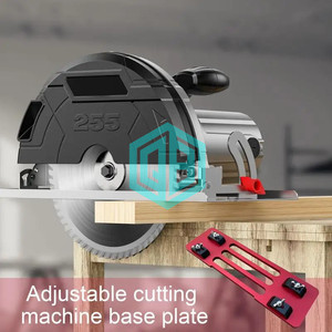 Riel de guía de <span class=keywords><strong>sierra</strong></span> <span class=keywords><strong>Circular</strong></span>, placa inferior, herramienta de riel de guía de <span class=keywords><strong>sierra</strong></span> <span class=keywords><strong>Circular</strong></span> ajustable, placa de guía de aleación de aluminio, Base de <span class=keywords><strong>sierra</strong></span>, madera sin perforaciones - Product Image 4