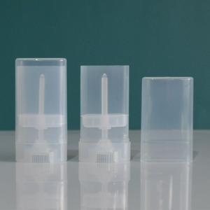 หลอดลิปสติก 15 กรัม PP รูปทรงวงรี สำหรับทำลิปบาล์ม พร้อมฝาปิด บรรจุภัณฑ์เครื่องสำอางสำหรับดูแลริมฝีปาก - Product Image 3