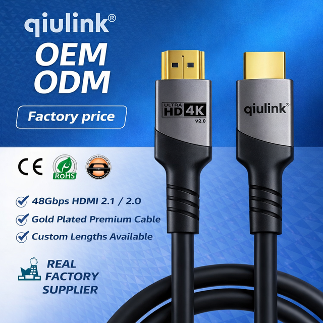 4K 60Hz HDMI 2.0 Cable 18Gbps High Speed HDR 10+ Gold Plated Metal Shell Video Cord for PS5 Xbox Apple TV 4K Monitor Projector