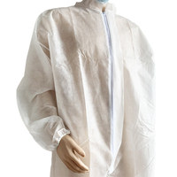 Combinaison de protection jetable non tissée pour usine alimentaire, vêtements jetables SPP, combinaisons anti-poussière jetables