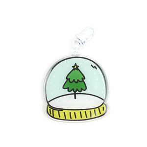 Ciondoli in Acrilico Stampati su Misura, Crea il Tuo Portachiavi in Acrilico Trasparente con Resina Epossidica su Entrambi i Lati - Product Image 4