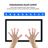Panel táctil industrial compacto de tamaño MINI, pantalla táctil 5 de 7 pulgadas, PC todo en un solo toque, Android, Windows, PC con panel industrial