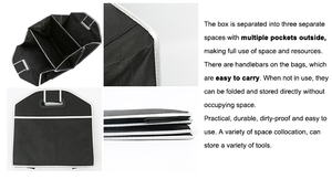Prodotti più venduti 2020 in Usa Organizer auto bagagliaio <span class=keywords><strong>scatola</strong></span> di immagazzinaggio - Product Image 5