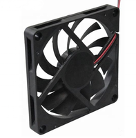 Ventilateur d'extraction compact à très faible bruit 80x80x10mm, ventilateur de refroidissement axial DC sans balais 5V 12V 24V 8010mm