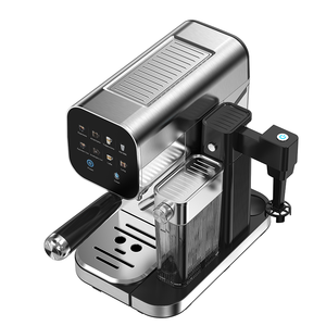 Machine à café automatique Newle, expresso chaud et froid, 20 bars, acier inoxydable, expresso, cappuccino, latte, americano, réservoir d'eau de 0,9 L, pour la maison - Product Image 3