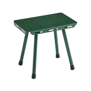 Portable <b>Folding</b> <b>Stool</b> Heavy Duty Carbon Steel Camping <b>Stool</b> with Carry Bag for Fishing Hiking Picnic BBQ 150KG - Product Image 1