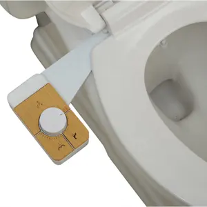 Haoehhl Oem/Odm New Arrival Slanke En Dunne Dual Wash Nozzles Toiletbrilbevestiging Zelfreinigend Mondstuk Handleiding Bidet