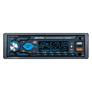 Radio de coche estéreo DSP, Radio BT de 12V en el tablero, 1 Din, FM, receptor auxiliar, SD, USB, MP3, reproductor de MP3 para coche