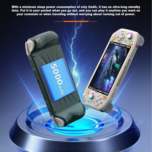 Consola de Juegos Portátil RG56 PRO con Tarjeta, Pantalla HD Lineal Hall de 5.5 Pulgadas, Sistema EmuELEC, Memoria de 64GB/128GB para PSP - Product Image 4