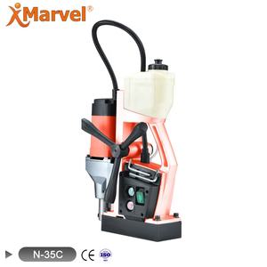 Perceuse magnétique portable haute puissance rapide Marvel MW-35C 1100W 35mm avec prise européenne et foret - Product Image 6