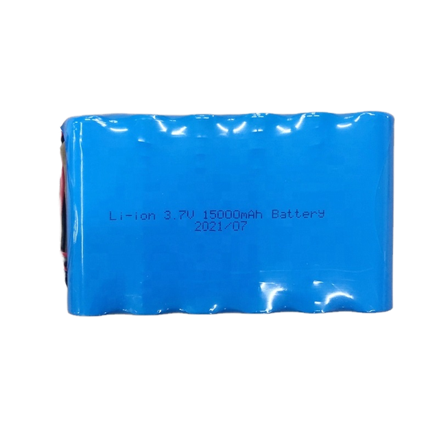 18650 Battery 3.7V 15000mAh Li-ion Battery Pack 1S6P with PCB Connector for Solar Lights Power Bank RC Toys Home Appliances