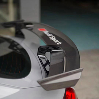 Aileron arrière en fibre de carbone pour Audi TT TTS TTRS MK3, style DRY, accessoires extérieurs pour le tuning automobile
