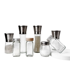 เหยือก<span class=keywords><strong>เครื่องปรุง</strong></span>ทรงสี่เหลี่ยมขนาด4ออนซ์ขวดเปล่าพร้อมฉลากสติกเกอร์และเชคเกอร์สำหรับ<span class=keywords><strong>วาง</strong></span>เครื่องเทศในตู้ลิ้นชักขวดแก้วพร้อมฝา - Product Image 4