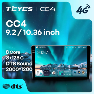<span class=keywords><strong>TEYES</strong></span> CC4 Para Toyota, <span class=keywords><strong>Volkswagen</strong></span>, Hyundai, Kia, Renault, Suzuki, Honda, Audi, Lada, Nissan, CarPlay, Android Auto, radio de coche 2DIN universal - Product Image 1