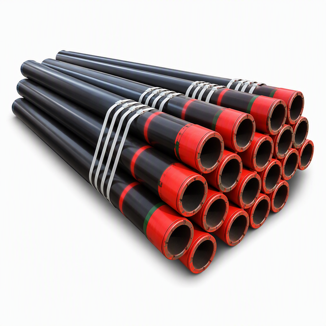 API 5CT Oil Casing Pipe J55 K55 N80 L80 P110 Seamless Steel Tubing