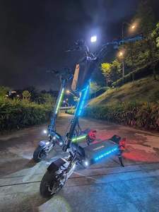สกู๊ตเตอร์พับได้ King Dual Motor 60V 30Ah พร้อมเซ็นเซอร์ ปรับกำลังได้ 250W-3000W ความเร็วสูงสุด 30 กม./ชม. สกู๊ตเตอร์ King - Product Image 4
