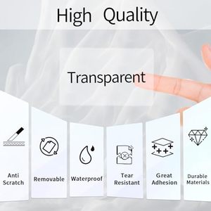 Customized Transparent <b>Sticker</b> Packaging Label Identification Tag Direct Thermal Barcode Shipping Mailing Roll Adhesive clear - Product Image 4
