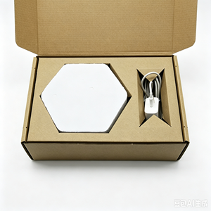 Custom Recyclable Kraft <b>Paper</b> Folding Mailer Box with Die-cut Self-lock <b>Paper</b> Insert - Product Image 3