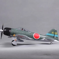 Avion RC Zero 800MM A6M3 Modèle de Chasseur V2 PNP Mini Warbird en Mousse EPO Durable, Cadeaux d'Avionique Aéronautique