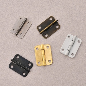 Caja de regalo de madera exquisita hecha a mano 25*19mm nuevo estilo chino embalaje de hierro de estaño con bisagra pequeña para dormitorio o Villa - Product Image 2