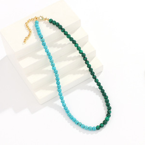 Collana Carrie proprio come quel <span class=keywords><strong>sesso</strong></span> la città ha ispirato gioielli collana di perline di Malachite turchese - Product Image 3
