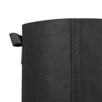 Pots en tissu pour plantes non tissé de 25 gallons avec poignée Sac de culture du fournisseur de jardin à bas prix pour l'utilisation au sol Pots de fleurs et jardinières