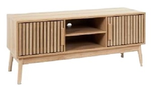 Estantería de estilo H de diseño moderno a la moda, estantería grande de madera maciza Sapien, estantería de madera con cajones, estantería - Product Image 3