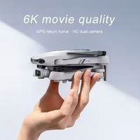Drone RC Outdoor 2km F10 2025 Profesional dengan Kamera Ganda 6K HD, GPS, WIFI, Sudut Lebar, FPV, Transmisi Real Time, Jarak Jauh